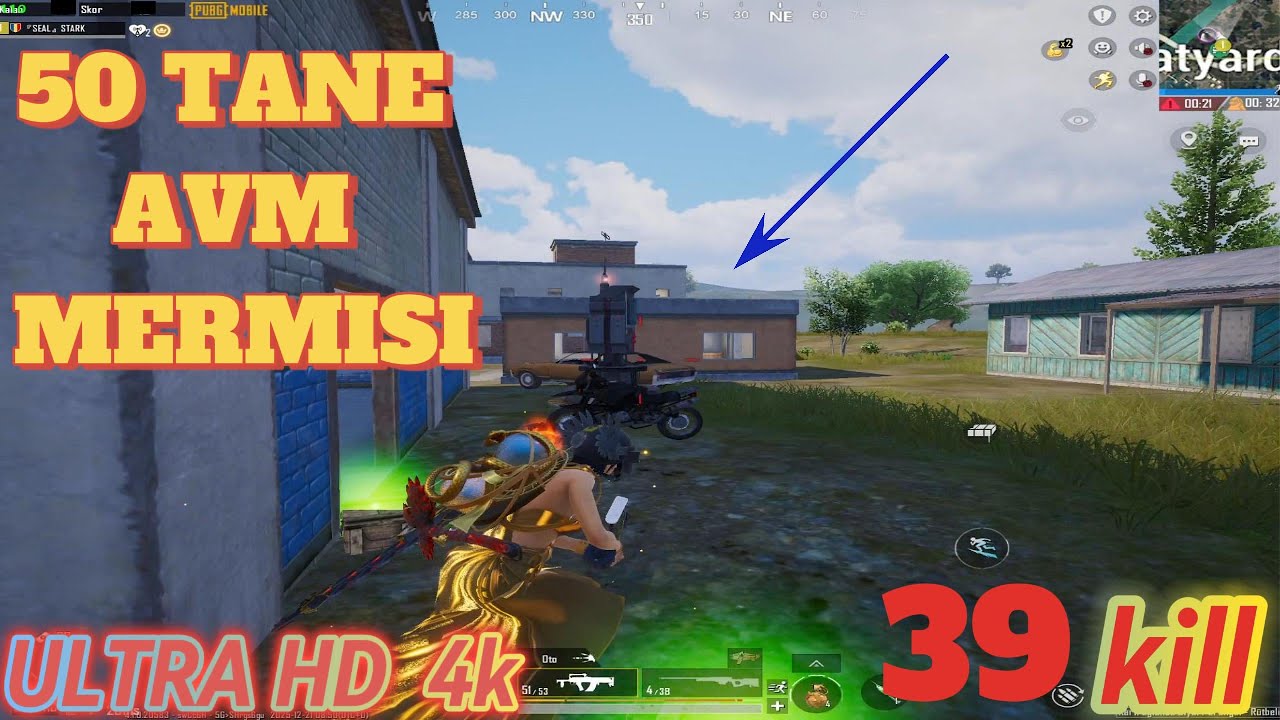 39 KİLL MAÇIM HER YERE DALMAYA ÇALİŞTİM !!!  SOLO VS SQUAD (STARK GAME ) PUBG MOBİLE