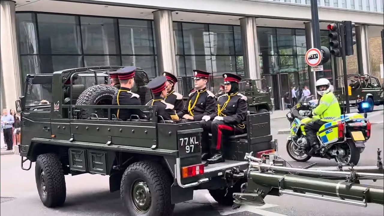 Full Video: Army Convoy in London 🇬🇧