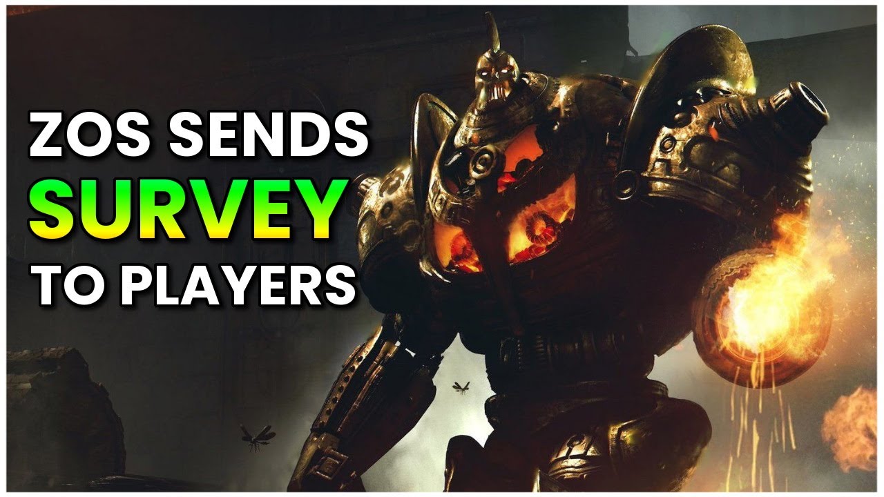 🥴ZOS Sends Out Feedback Survey | Elder Scrolls Online