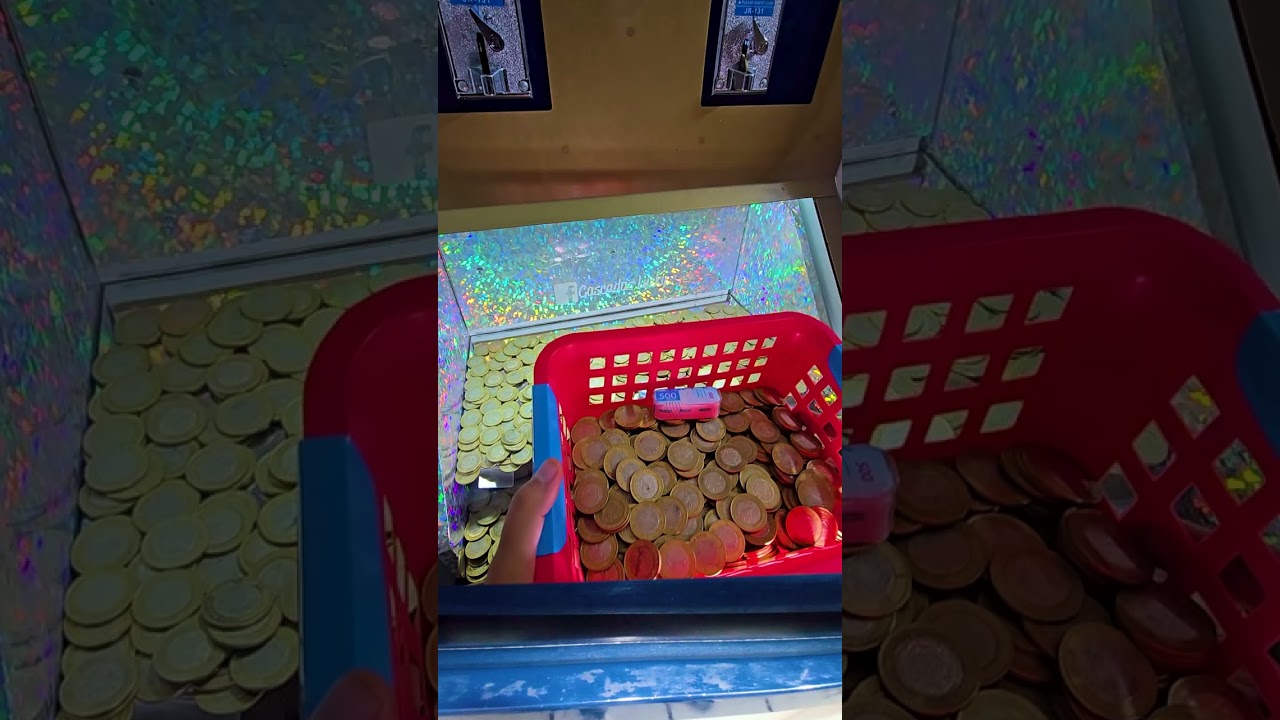 ASOMBROSO este muro de Monedas de 10 con sus 2000$ Arriba