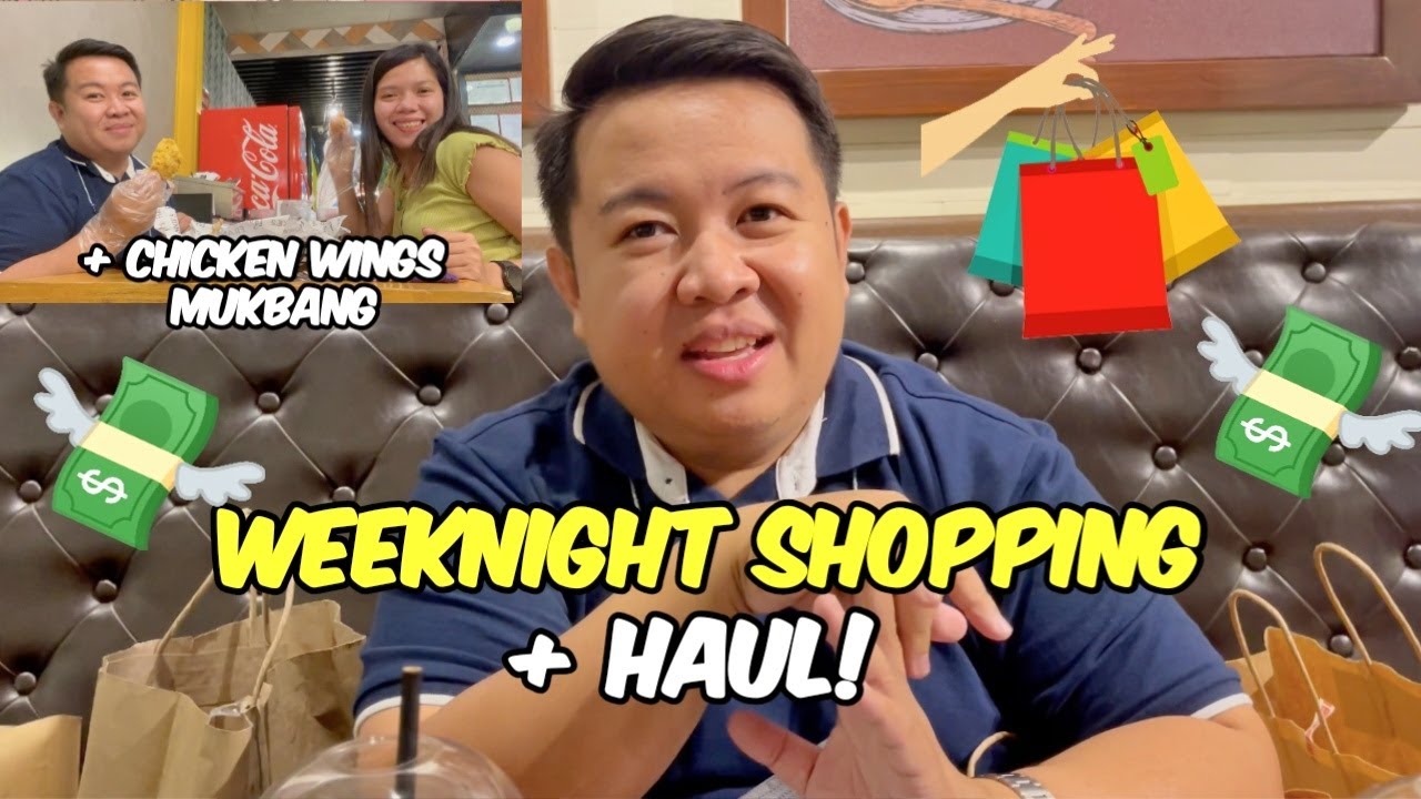 A Night after Work - Tara sa Mall at Mag Shopping! + Clothing Haul! | JM BANQUICIO