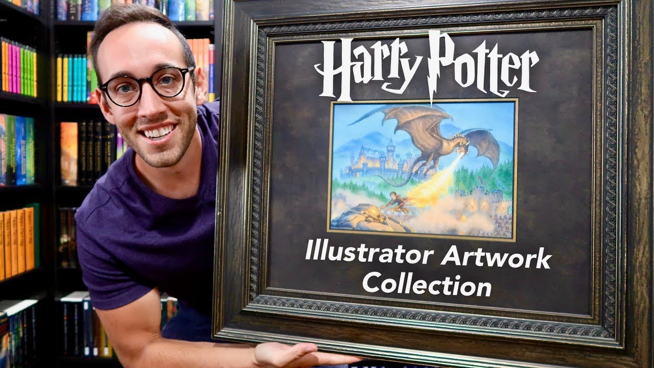 MY RARE HARRY POTTER ILLUSTRATOR ARTWORK COLLECTION