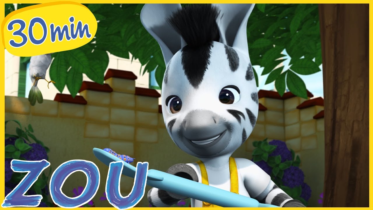 Zou in het Nederlands 🦓 Zou en de rups 🐛 kinderen cartoon