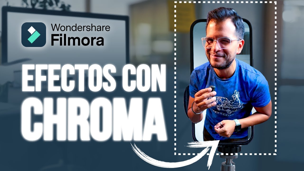 EFECTOS CREATIVOS usando PANTALLA VERDE - CHROMA en FILMORA