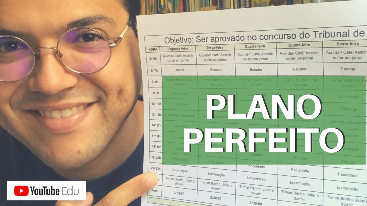 5 DICAS PARA TER UM PLANO DE ESTUDOS PERFEITO - Projeto Estudar e Aprender