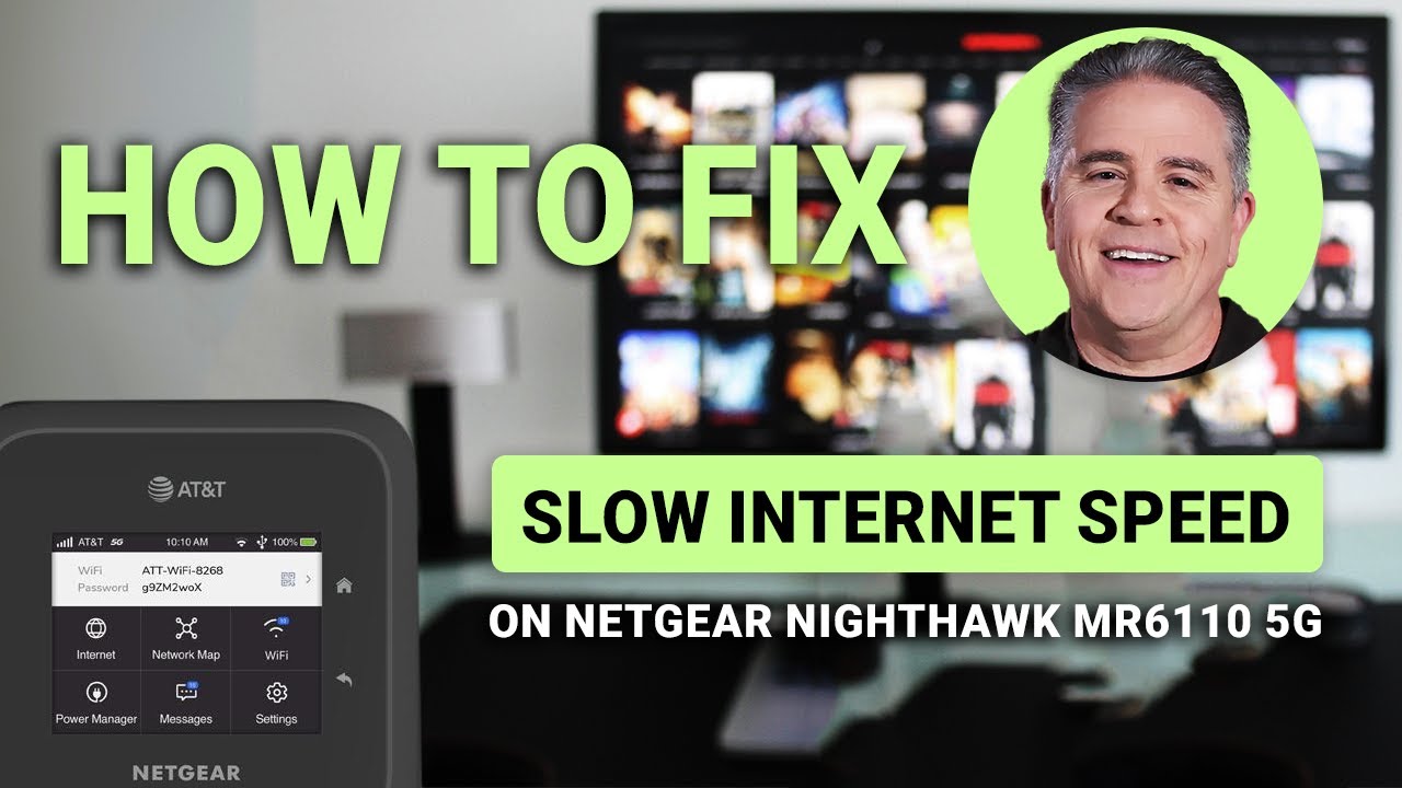 How To Fix Slow Internet Speed on Netgear Nighthawk MR6110 5G: EASY Solution!