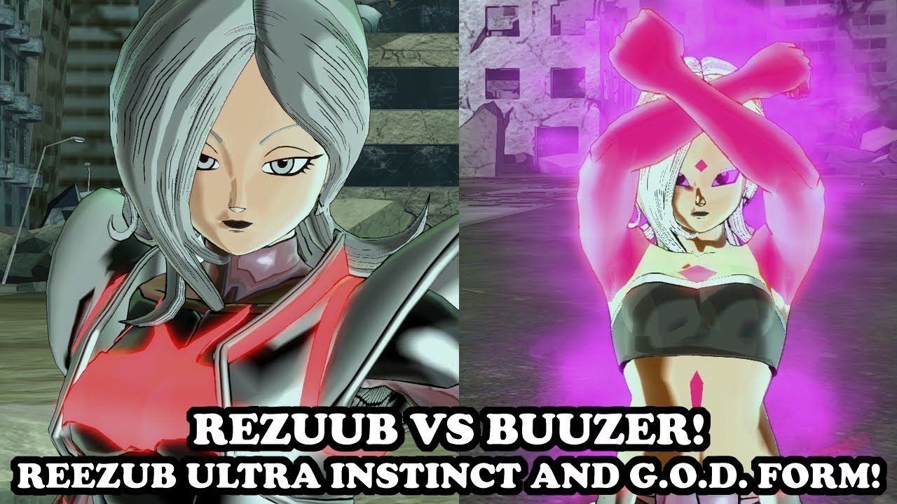 #22 REZUUB VS BUUZER! Rezuub UNLOCKS ULTRA INSTINCT AND GOD OF DESTRUCTION TRANSFORMATION - DB XV2