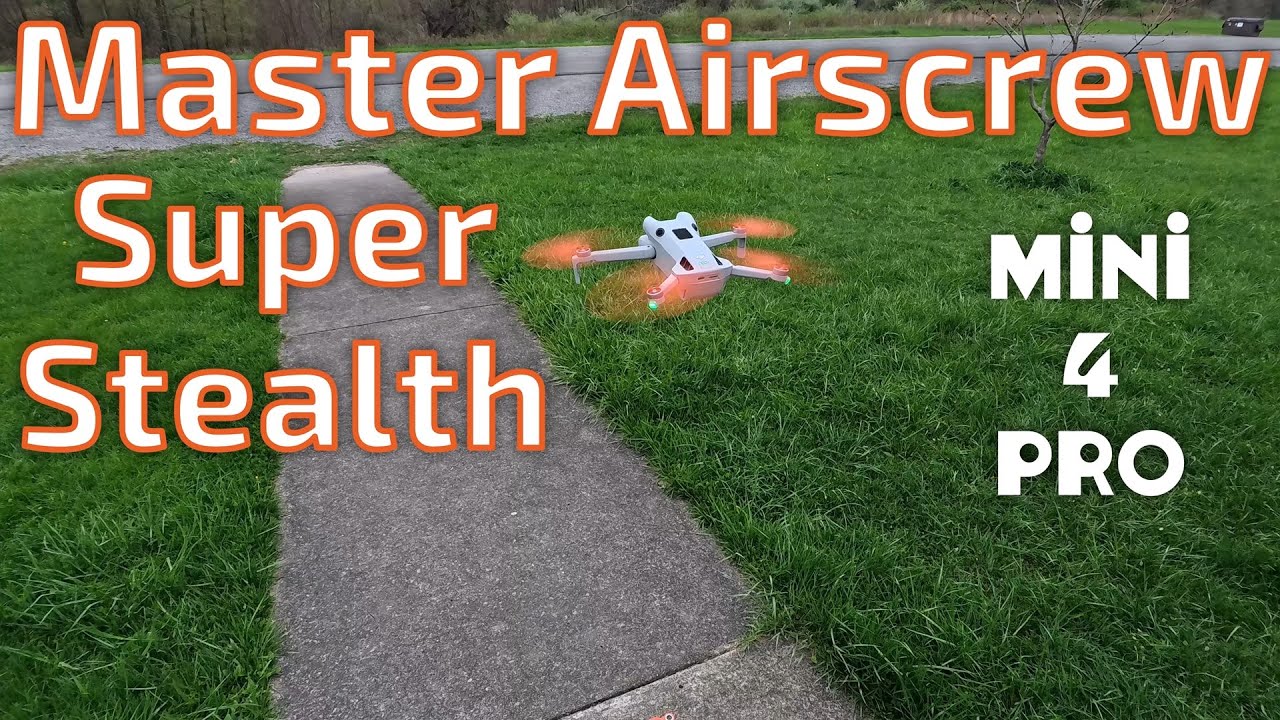 Винты Master Airscrew Super Stealth для Mini 4 Pro