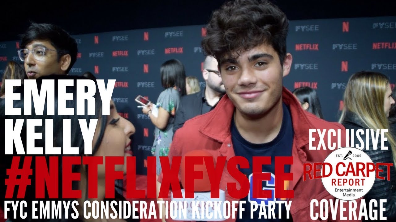Emery Kelly #AlexaandKatie interviewed at 2018 Netflix FYSee Space #FYC #Emmys party #NetflixFYSee