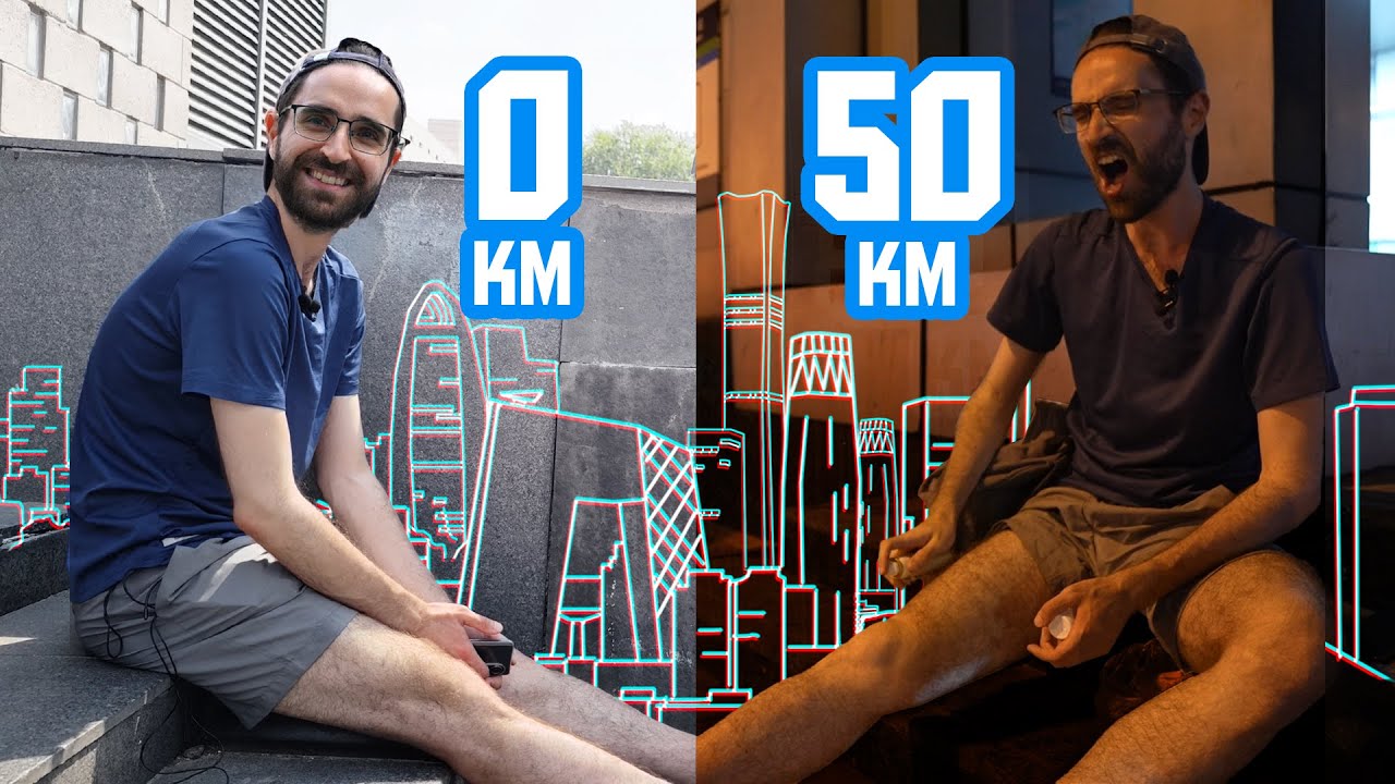 Walking 50km around Beijing in One Day!