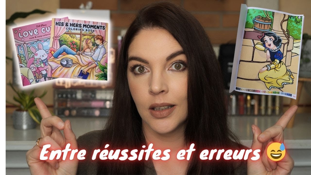 Janvier en coloriage : entre réussites et erreurs 😅