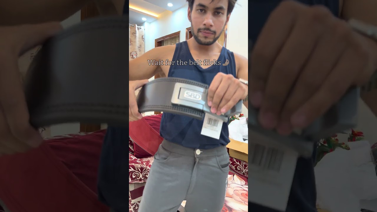 This is what receiving your first SBD lever belt feels like 🥹
