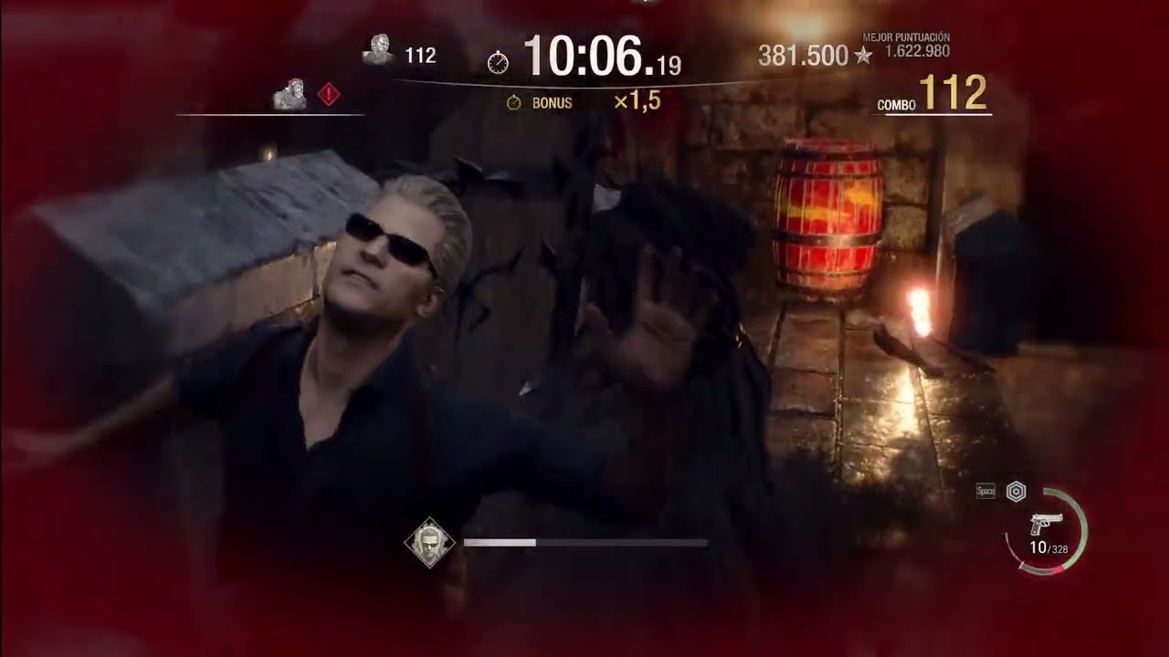 RESIDENT EVIL 4 Remake // Mercenaries WESKER // Castle // 1890 K