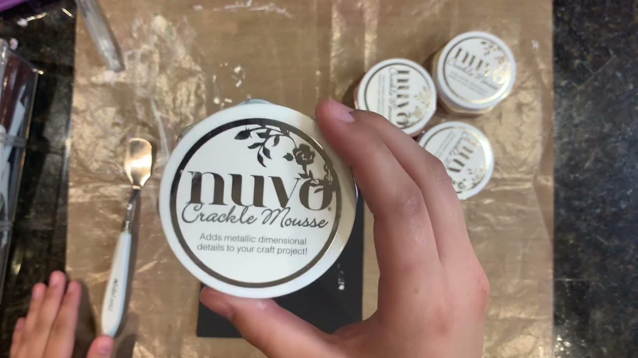 Nuvo Crackle Mousse Product Demo
