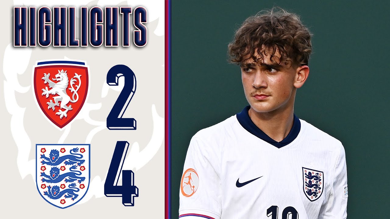 Czechia U17 2-4 England U17 | Young Lions Fall Short of Knockouts | UEFA U17 Euros