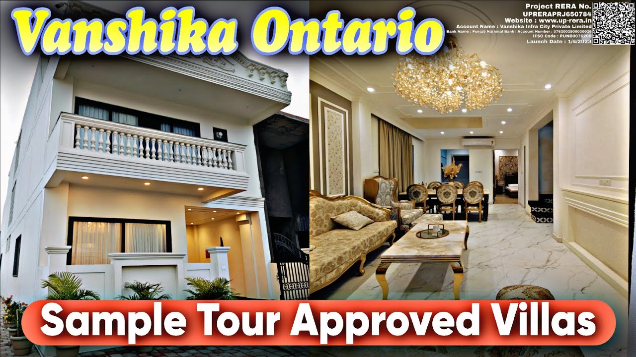 CALL:7348638030 Vanshika Ontario Faizabad Road Lucknow |Luxury Villas,@EstaateTalk 