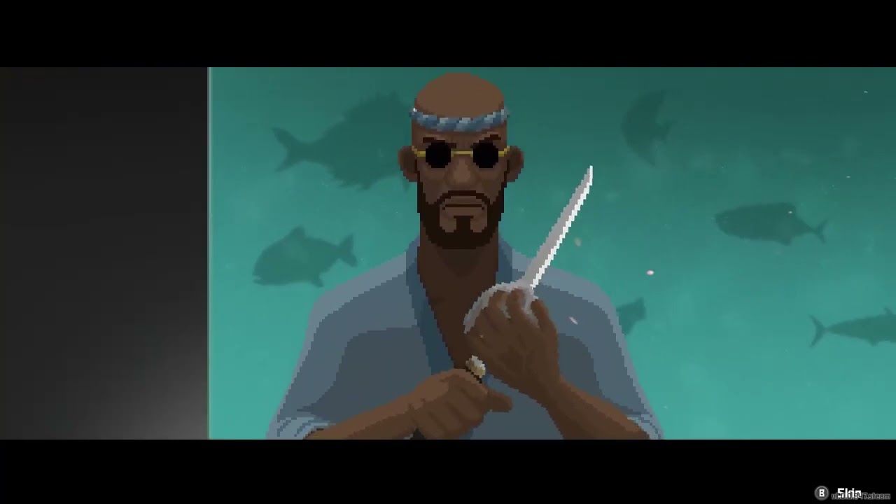 Dave the Diver - Enhancing Sushi Cutscene
