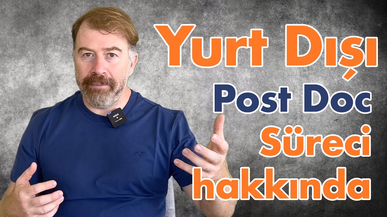 Yurt Dışı Post Doc Süreci hakkında - Yurt Dışında Doktora Sonrası Giderken Proje yazmak gerekir mi?