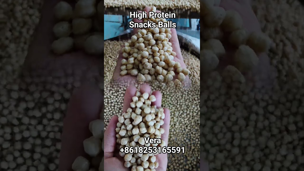 Much Healthy High Protein Snacks Balls Extruder Making Machine 