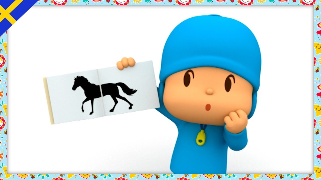 Häst! [ 2x49 ] | POCOYO på Svenska | Tecknade Djurfilmer för Barn