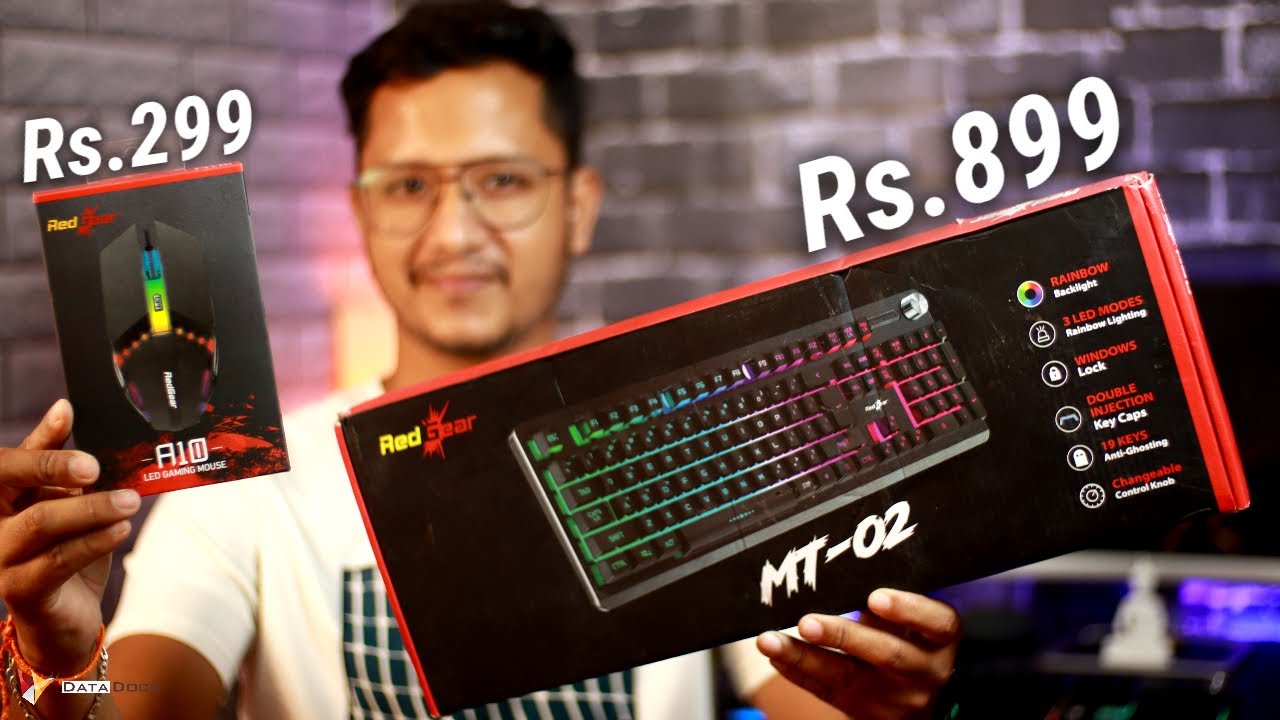Read Gear RGB Gaming Keyboard & Mouse | Best Budget Computer Accessories 2022 | Data Dock