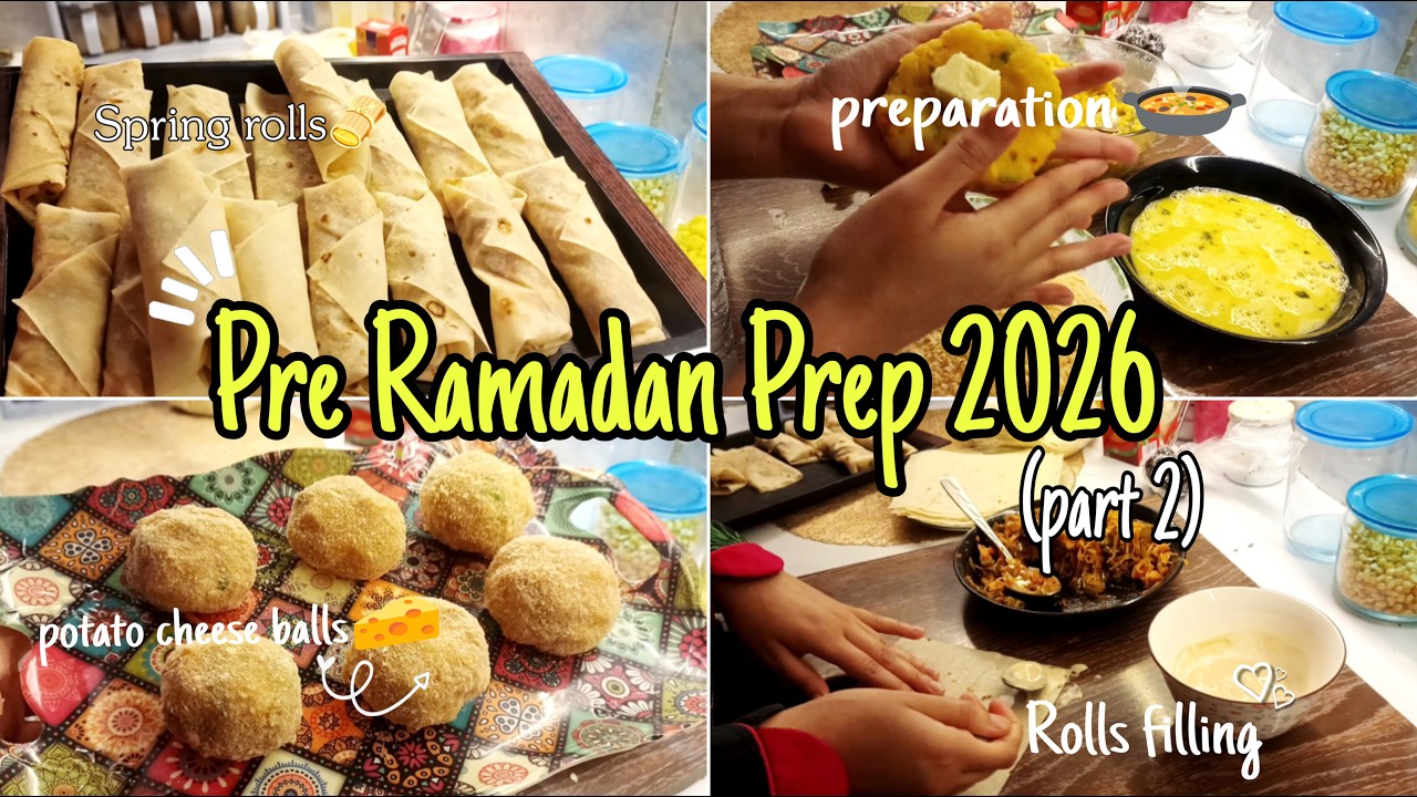 Pre Ramadan Preparation 2026| Save Time in Ramzan| Frozen Food For Ramadan|How To Make&Freeze ‪
