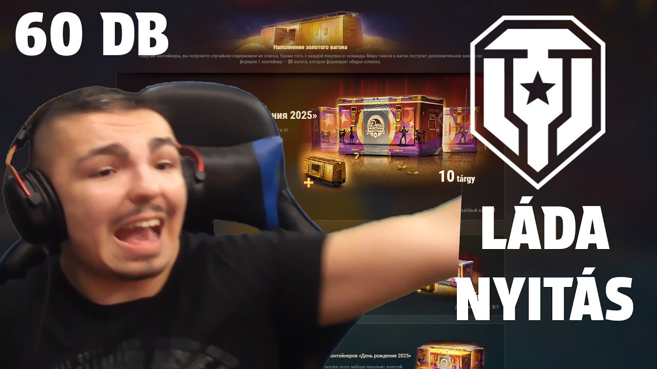 60 DB ÉVFORDULÓS LÁDA NYITÁS! | Mirtankov (Orosz wot)