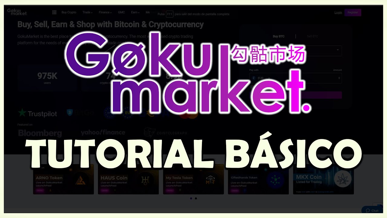 ⚡️ C&oacute;mo usar GOKUMARKET en 2026 ||  Tutorial B&aacute;sico de GokuMarket en 2026 /  Review en Espa&ntilde;ol