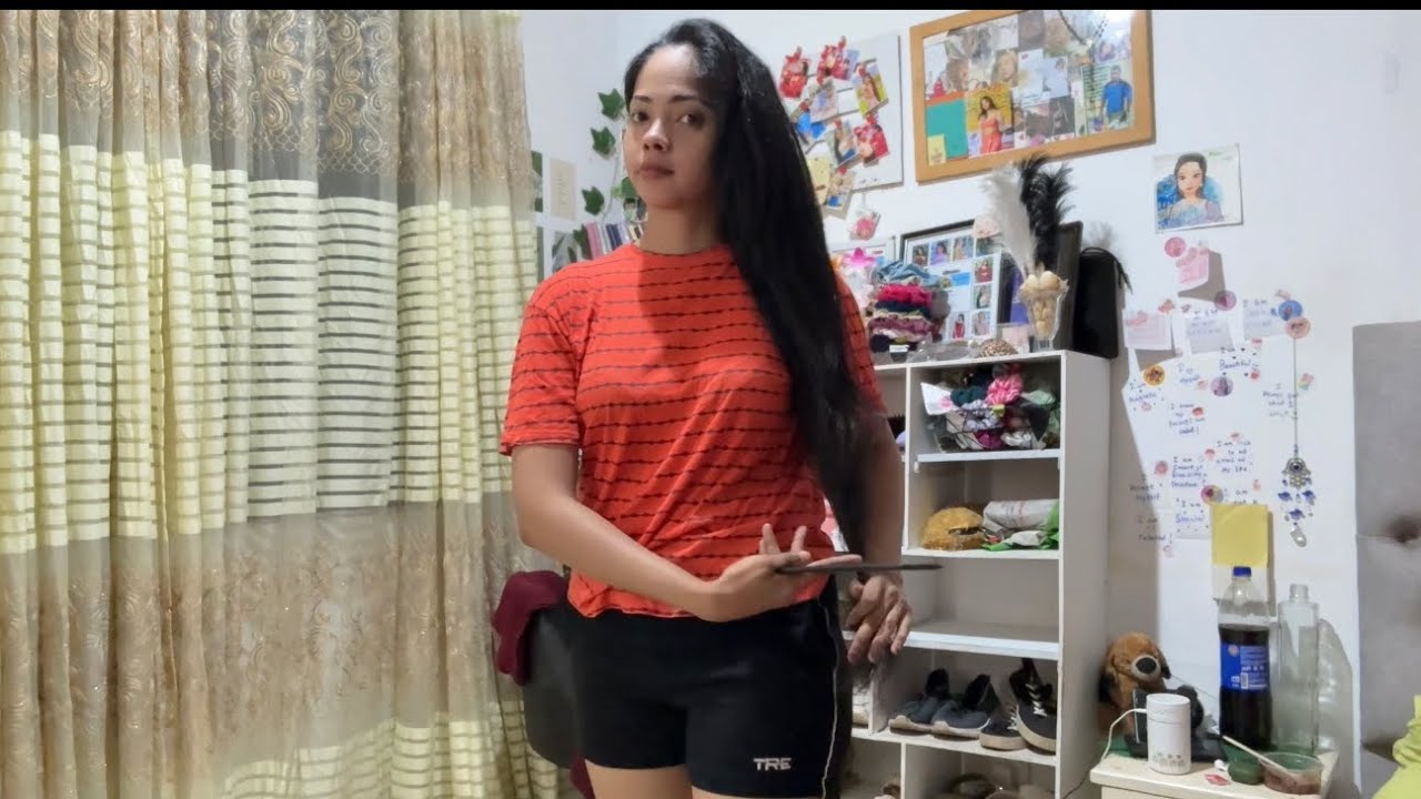 කොණ්ඩය ඉක්මනට වවමූ 😍 hair care routine 💆🏻‍♀️ හාල් වතුර + Best hair solution #hairroutine #vlog 