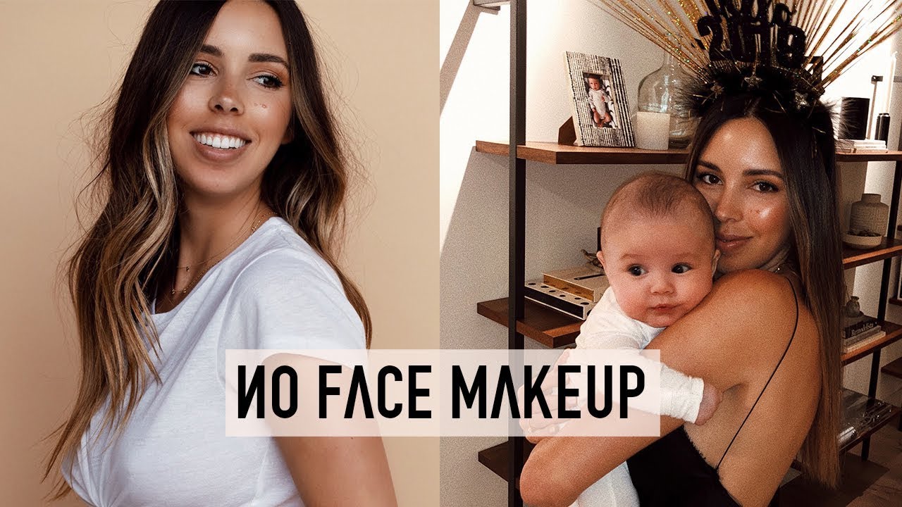 NO FOUNDATION MAKEUP LOOK
