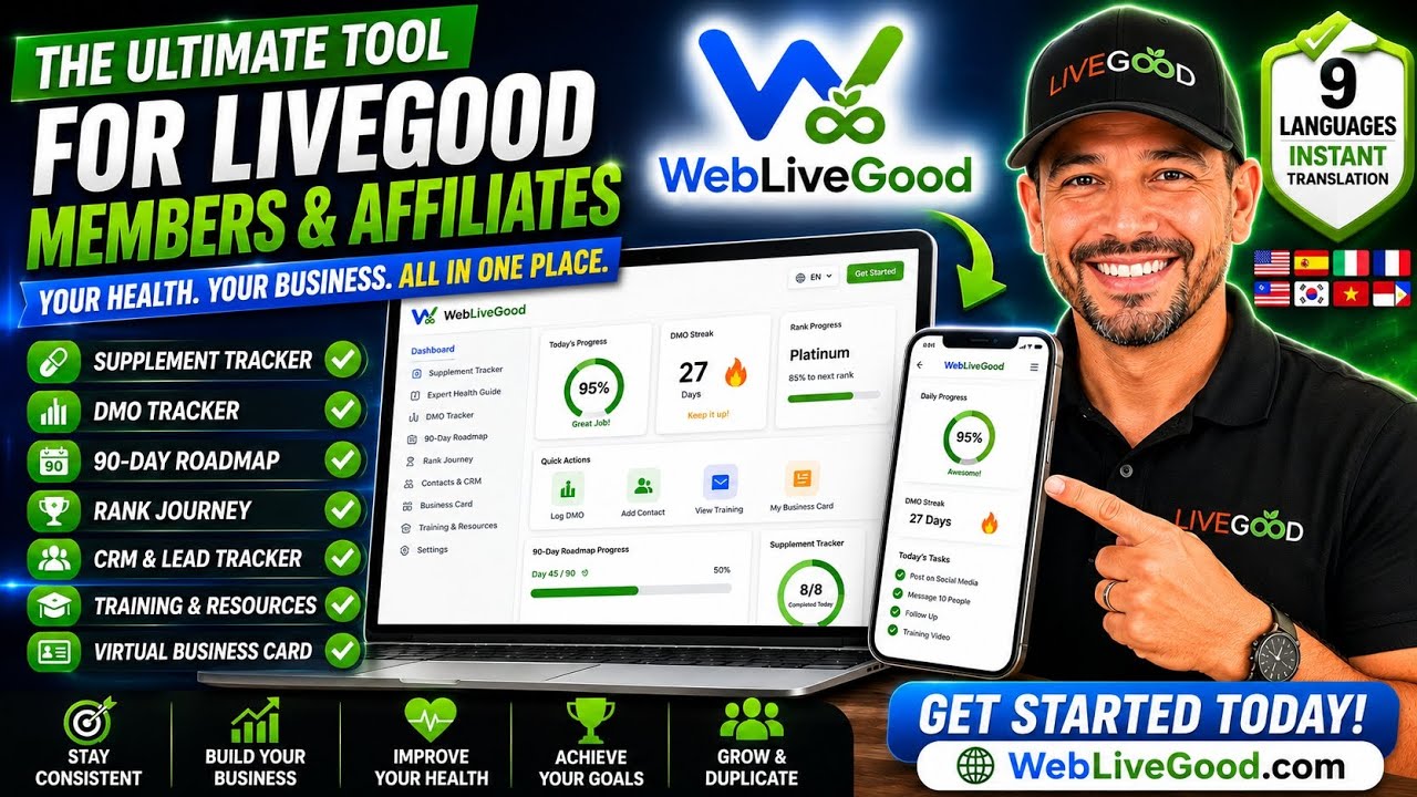 WebLiveGood: The Missing Tool Every LiveGood Member Needs (2026 Review)