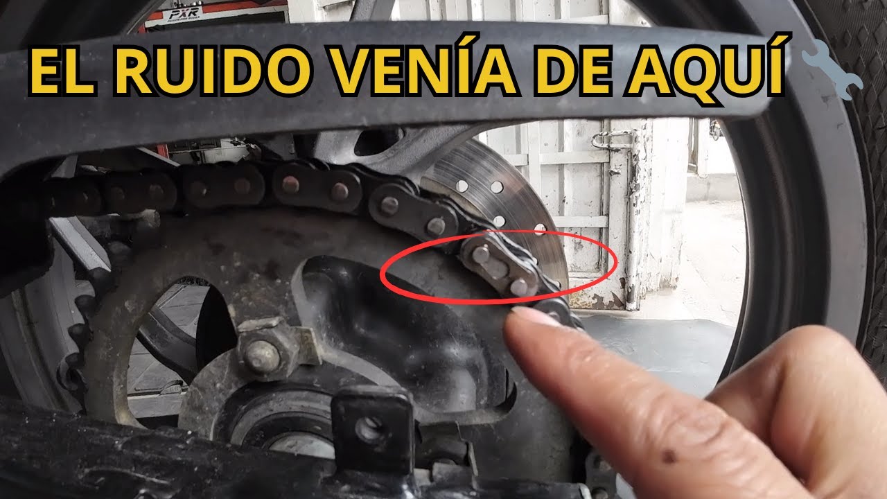 Creí que era el KIT de ARRASTRE DAÑADO… ¡pero era el candado de la cadena! #PulsarP150