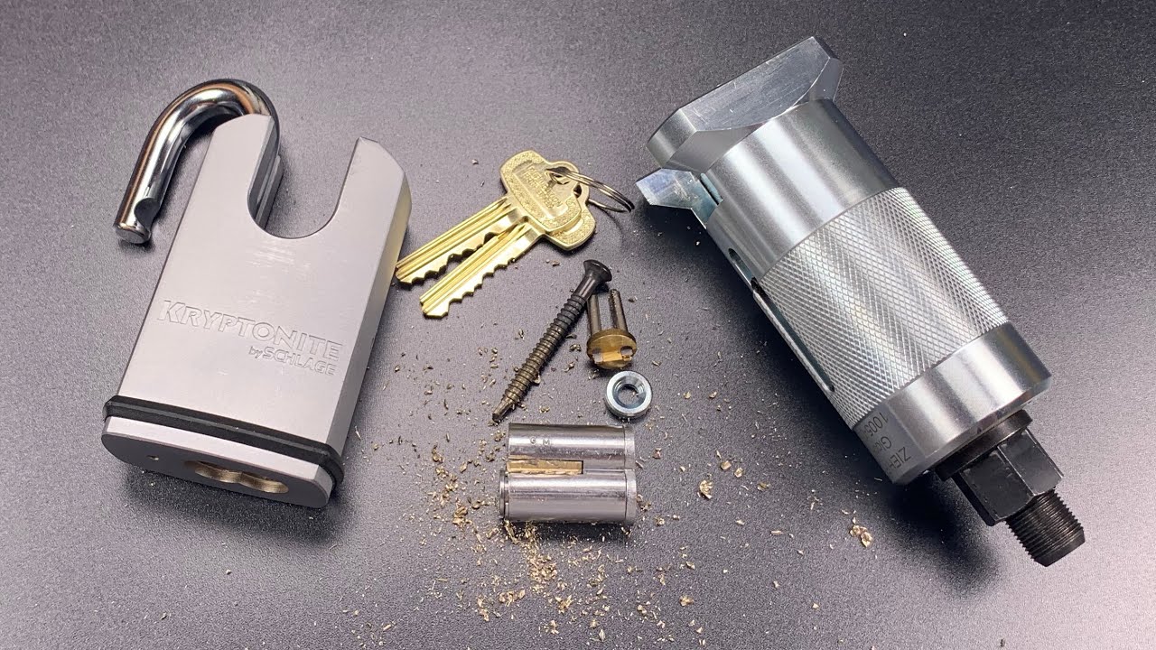 [986] Interchangeable Core Padlock vs. Core Puller! (SFIC)
