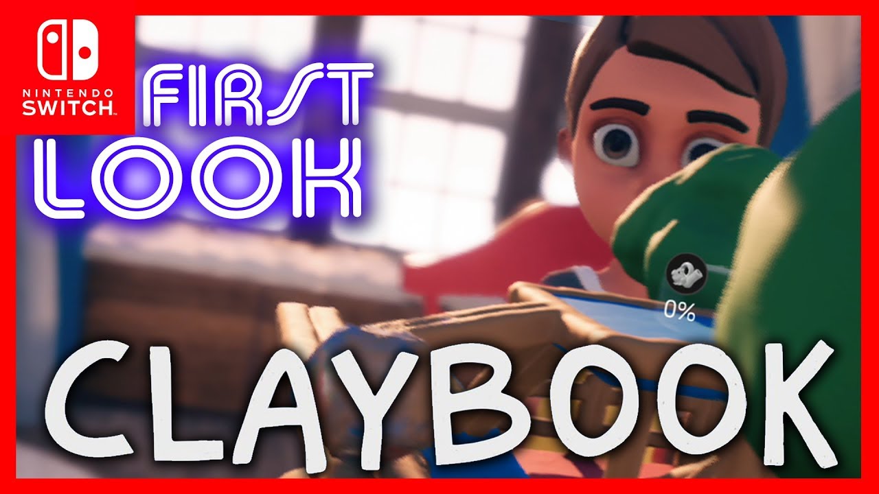 [Switch] CLAYBOOK | First Look | First 17 Minutes