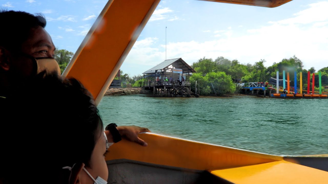 Lumpur Lapindo kini jadi Pulau Indah, Pulau Lusi Sidoarjo,
