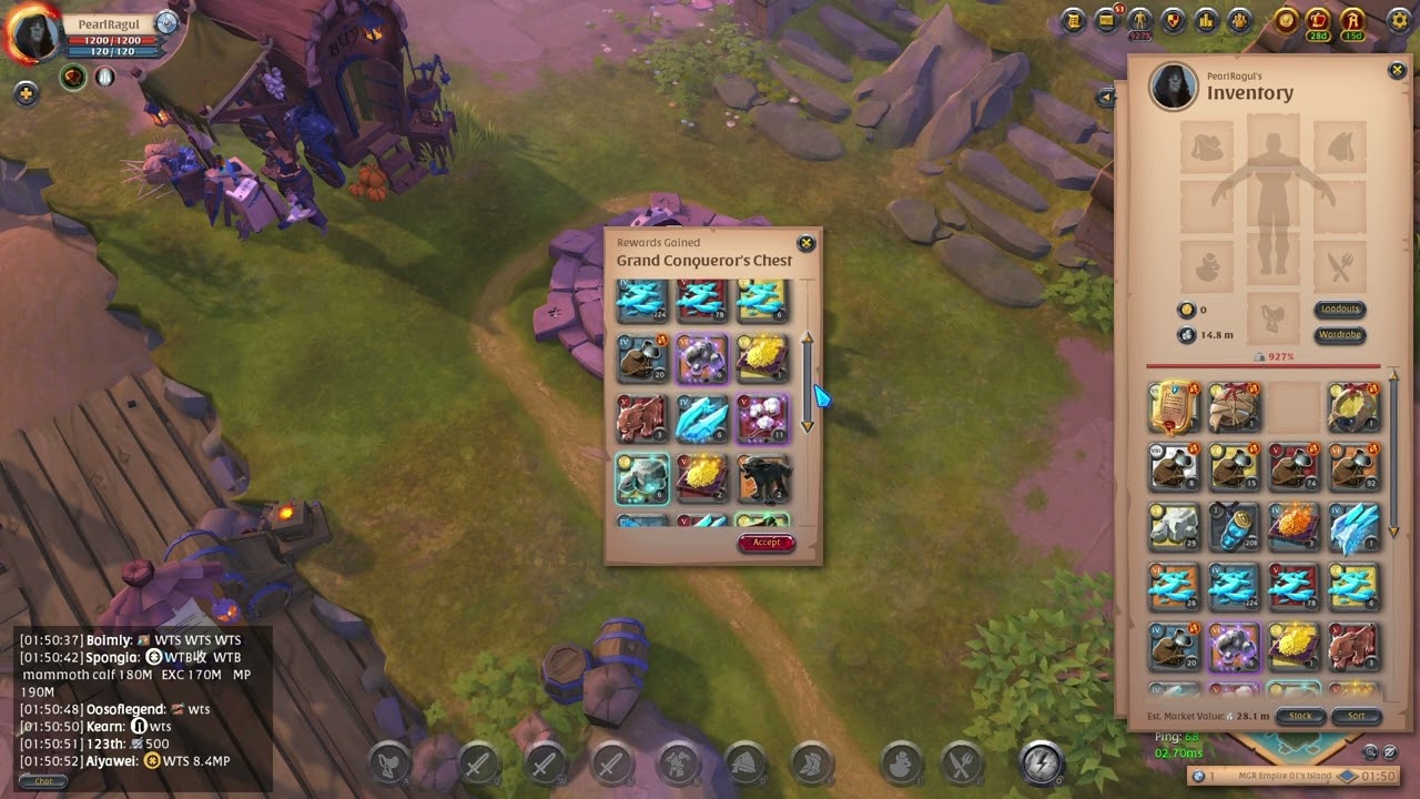 Worth it ??? || Conqueror's Challenge Seasonal Rewards || Albion Online East