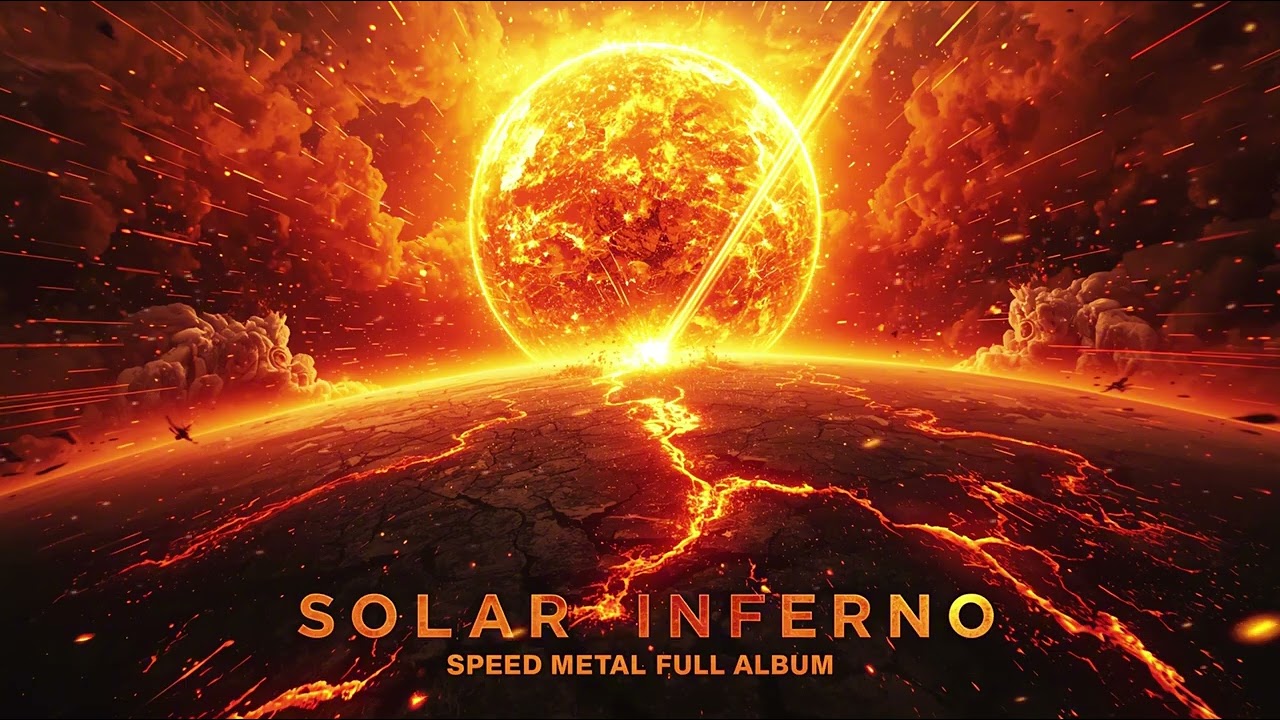 SOLAR INFERNO Speed Metal Full Album  Epic Fast Riffs, Shredding Guitar Solos & Heavy Metal Power