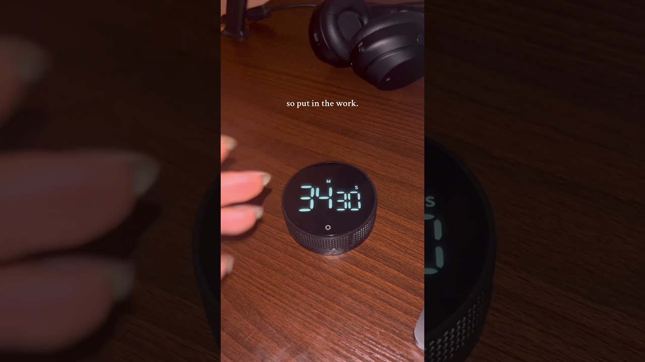 a physical work timer will change your life 🚀⏱️ 