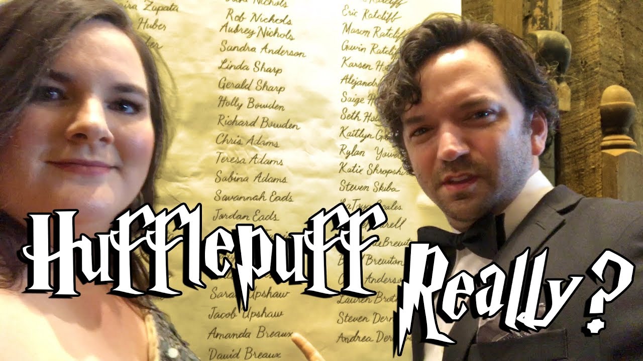 We Were Sorted Into Hufflepuff!