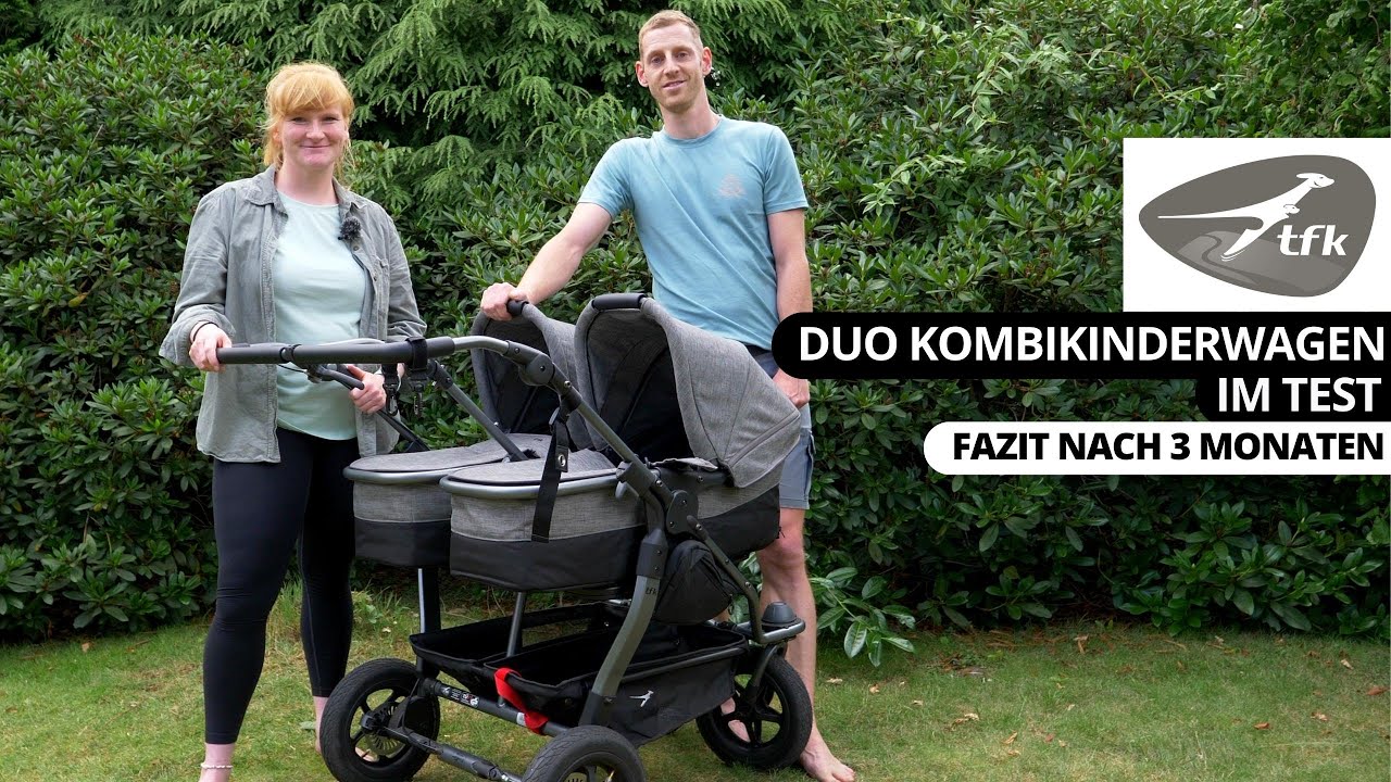 TFK Duo Kombikinderwagen im Test: Der Zwillingskinderwagen für Sportliche? | Fazit nach 3 Monaten