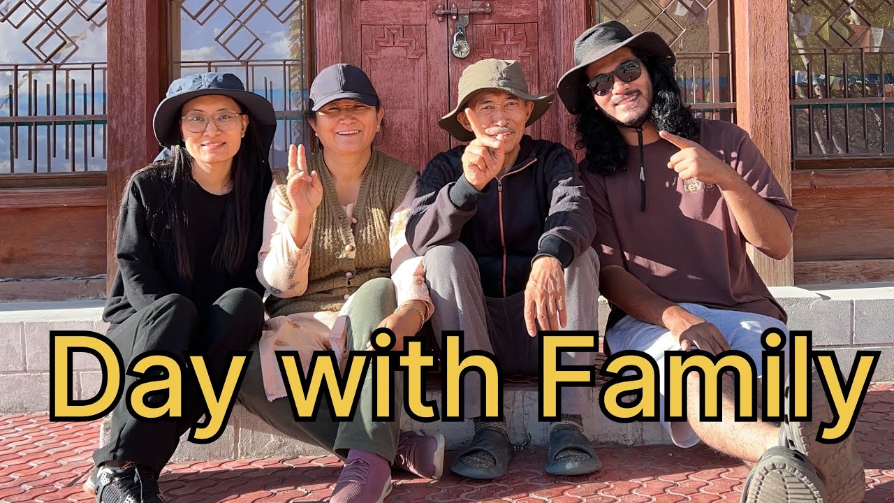 A day with Family in our village❤️❤️| family vlog | love | Ladakh | village life | yt | subscribe | 