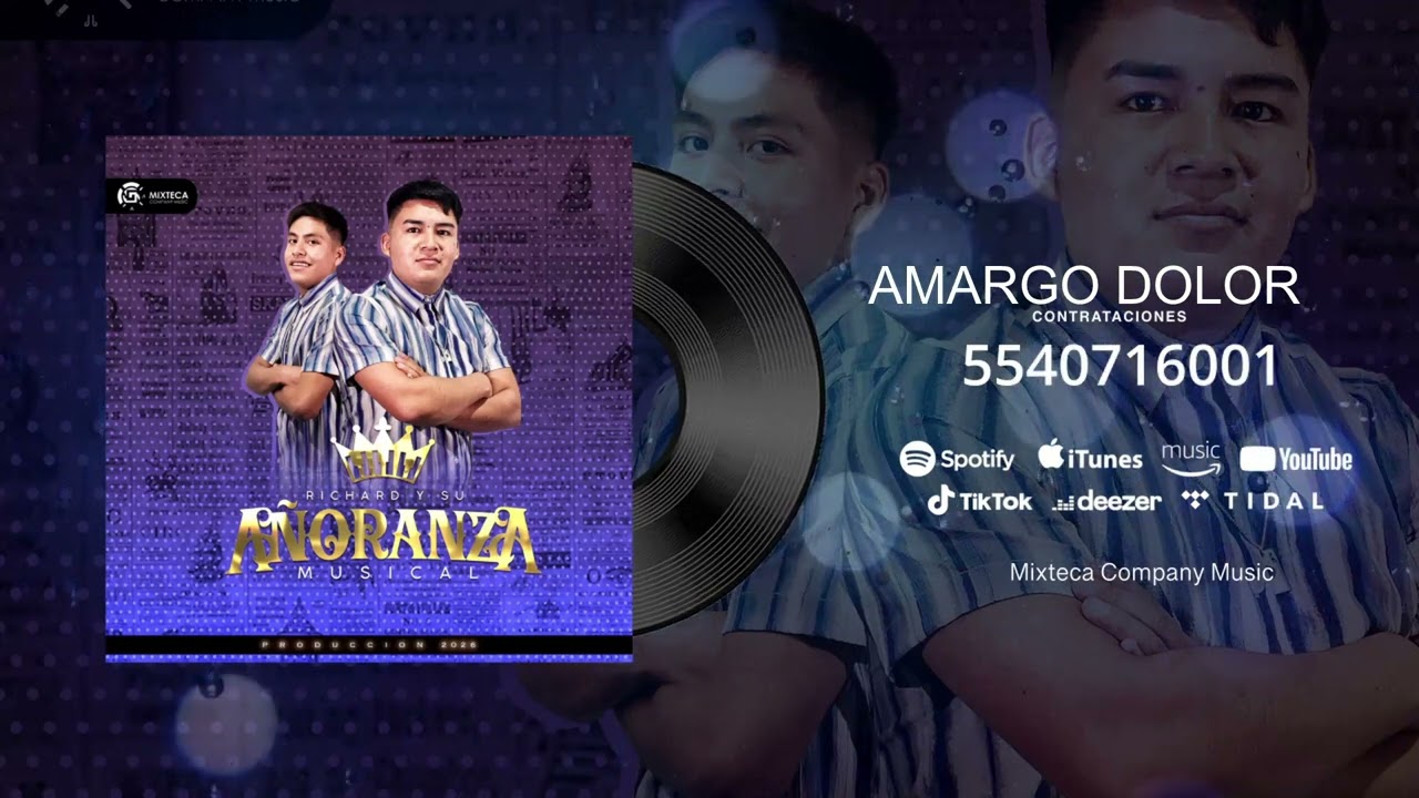 AMARGO DOLOR-Richard Y Su Añoranza Musical