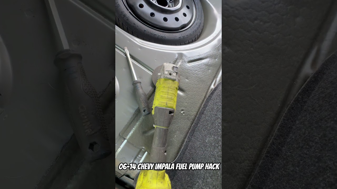06-14 Chevy Impala Fuel Pump Replacement Hack