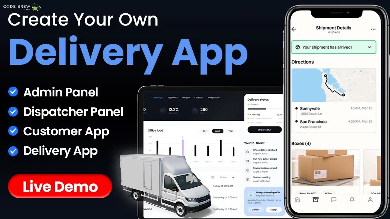 How to Create a Delivery App in 2026| How to Build an On Demand Parcel Delivery App Development