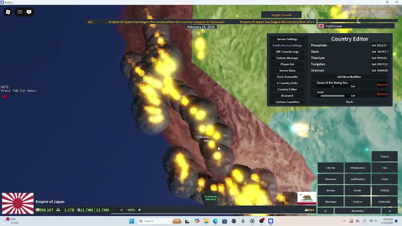 California Nuke Dreamin'