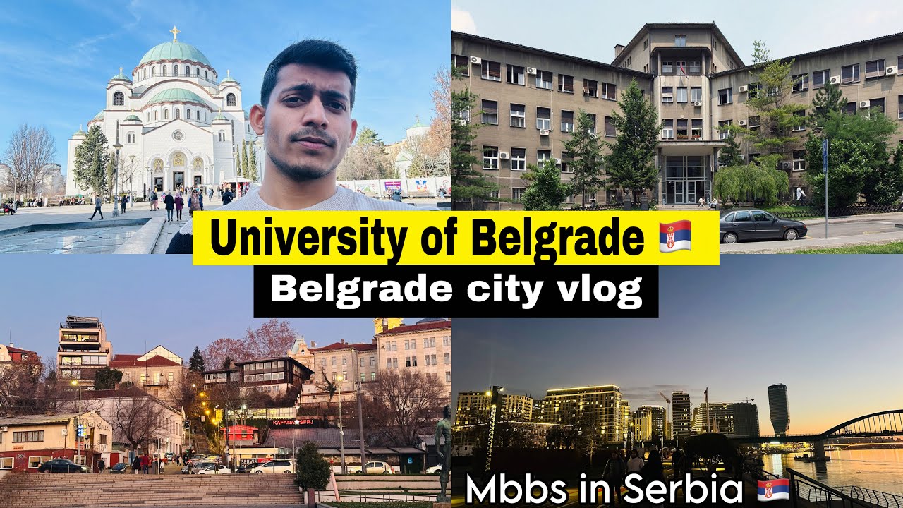 University of Belgrade and Belgrade City Vlog | Mbbs in Serbia 🇷🇸 | medicoinfo