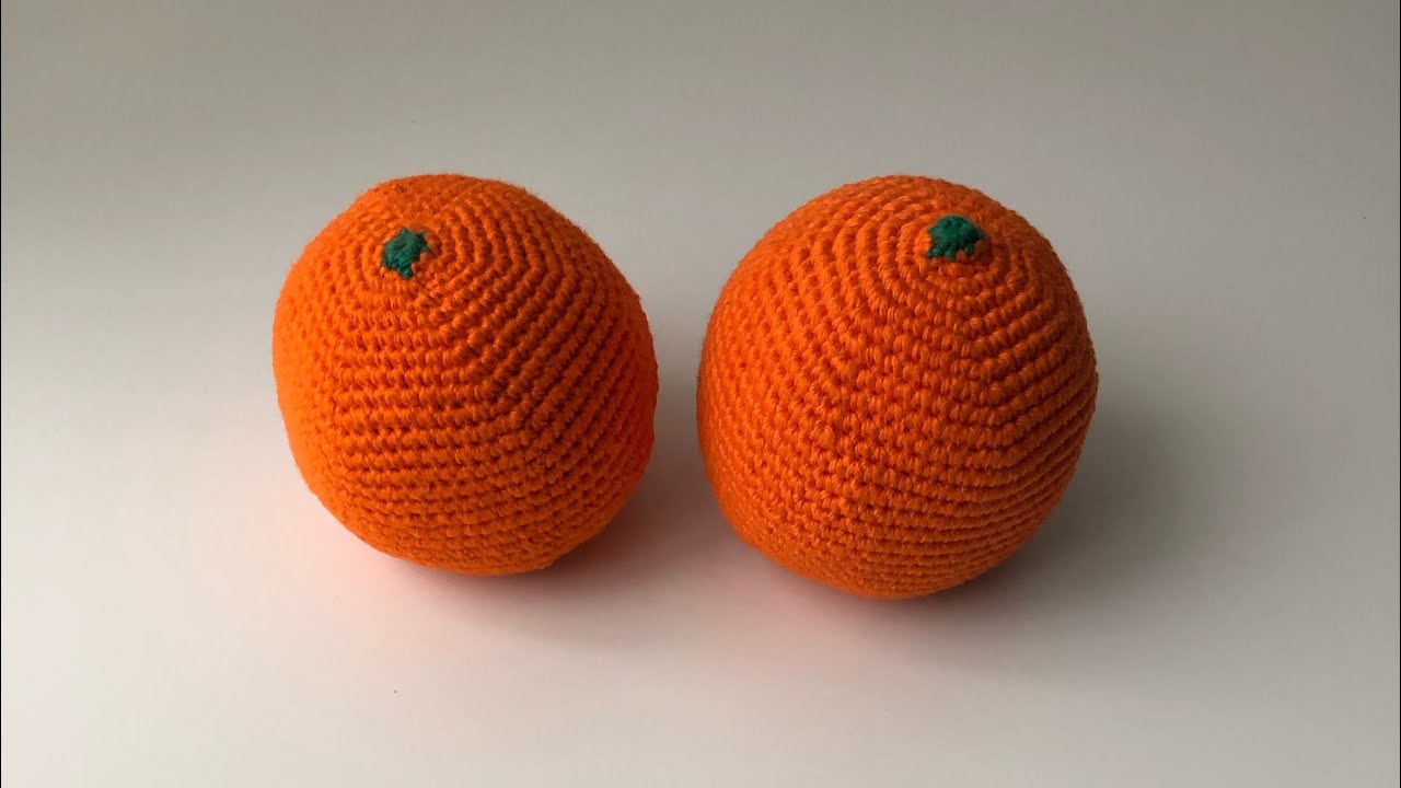 Örgüden portakal yapımı 🍊 narenciye,orange