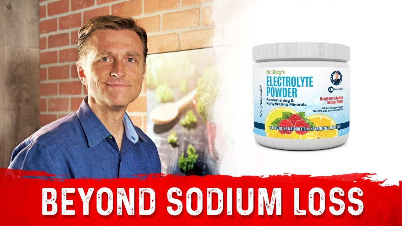 Dr. Berg Electrolyte Powder For Exercise &ndash; Electrolytes Benefits Beyond Salt Loss