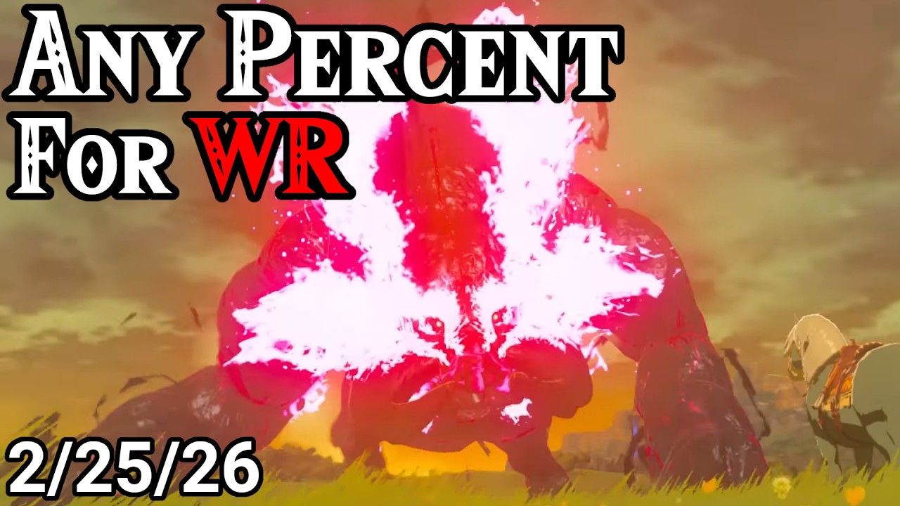 BotW Any% Speedruns for WR Day 28! (Switch 1 v1.6)