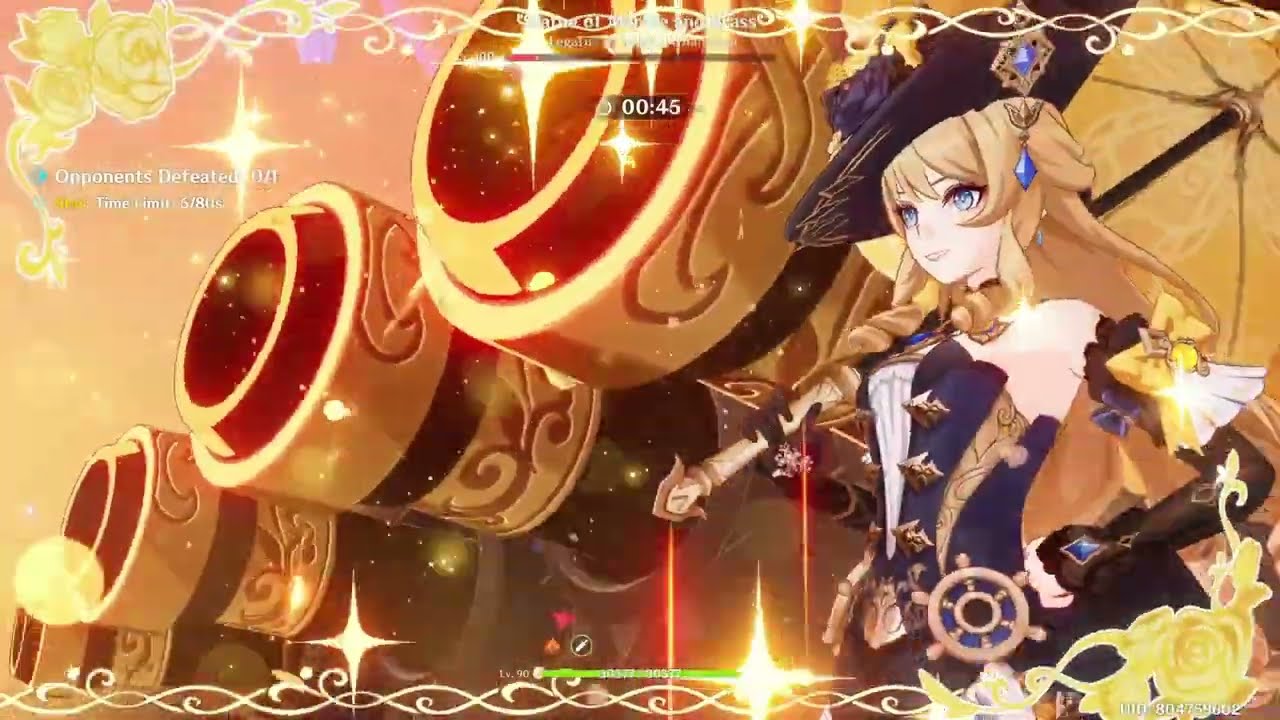 Navia Deal 700k Damage! Imaginarium Theater Luna IV Genshin Impact